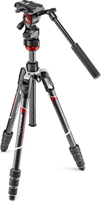 Produktbild von Manfrotto MVKBFRTC-LIVE, 3 Bein(e), Schwarz, Silber, 150 cm, 1,38 kg