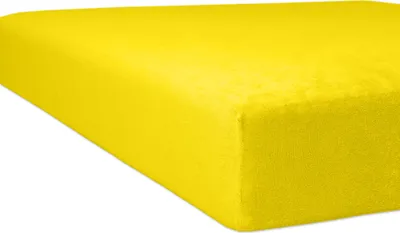 Produktbild von Kneer - Betttuch/Massageliegenbezug - *Qualität 10* Flausch-Frottee - Farbe: 04 Mais - Größe: 60/190 - 65/200 cm m.Hohlsaum