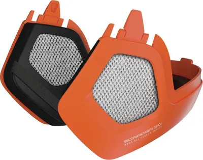 Produktbild von ABUS Accessiores Scraper 3.0 Helm Zubehör 81810 Signal Orange-M