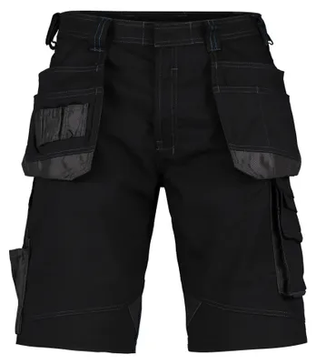 Productafbeelding van DASSY werkbroek shorts, model BIONIC, maat 54, zwart/anthraciet