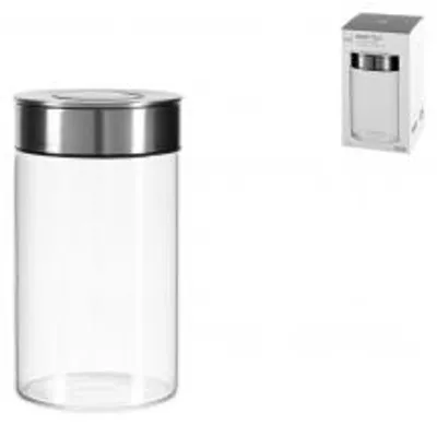 Immagine prodotto di H&H Barattolo, In Vetro Borosilicato, Tappo In Acciaio Inox