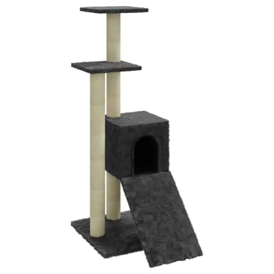 Immagine prodotto di vidaXL Graffiatoio in sisal grigio scuro 92 cm