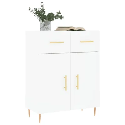 Obrázok produktu pre vidaXL Príborník biely 69,5x34x90 cm odvodený výrobok z dreva