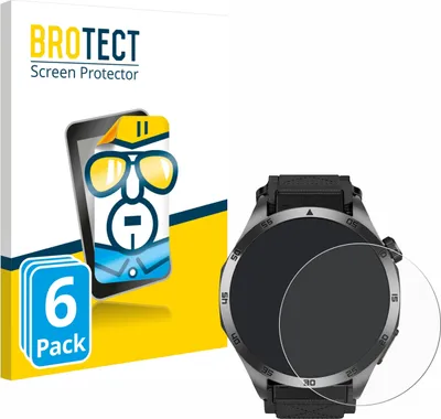 Produktbild von 6x Für Knauermann Pro 3 Fan Edition 2025 (rund) Schutzfolie BROTECT Displayschutz Display Schutz Folie Klar Transparent