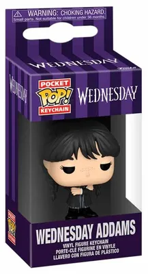 Zdjęcie produktu dla Funko POP Keychain Wednesday Wednesday Addams Figurka Kolekcjonerska