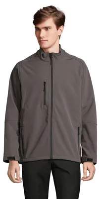 Produktbild von SOLS - "Relax" Softshelljacke für Herren LT2440 (3XL) (Anthrazit unifarben)