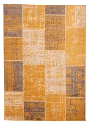 Zdjęcie produktu dla Dywan Patchwork - Spring Ochra/Taupe