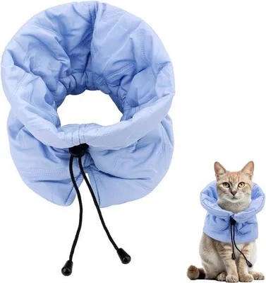 Produktbild von Kattengeschikt - Zacht - Verstelbaar - Elizabethaanse - Kittenhalsband - Wundreparatur - Nach Operationssicherung