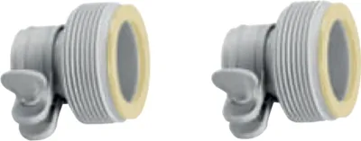 Produktbild von INTEX Adapter Serie B Doppelpack für Filteranlagen und Pools Ø 32/38 mm