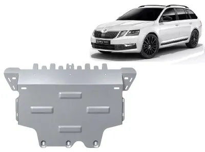 Obrázek produktu pro Hliníkový kryt motoru a převodovky pro Škoda Octavia 3 – modely z let 2013–2020