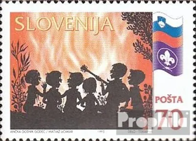 Produktbild von Briefmarken Slowenien 1995 Mi 120 (kompl.Ausg.) postfrisch Pfadfinder