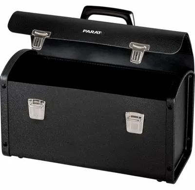 Produktbild von Parat 2228000401, Schwarz, Echtes Leder, Kunststoff, Feuchtigkeitsbeständig, 430 mm, 200 mm, 260 mm