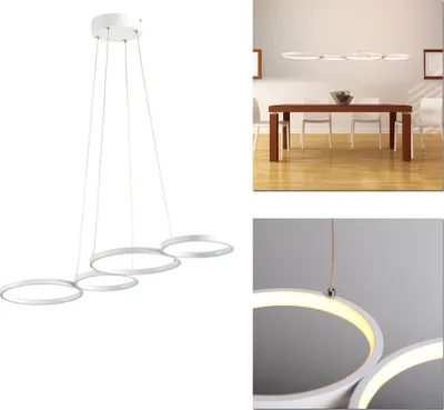 Produktbild von Pendelleuchte LED Pendellampe Hängeleuchte Hängelampe modern 31W