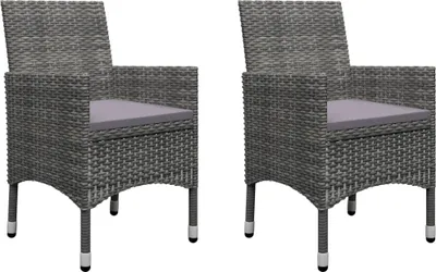 Obrázek produktu pro vidaXL 5dílný zahradní jídelní set Grey