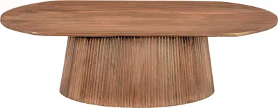 Produktbild von Livingfurn - Couchtisch Salvator Oval 120 - Mangoholz