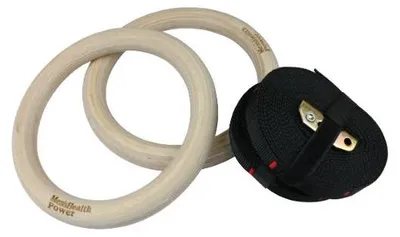 Produktbild von Men's Health Turnringe aus Holz