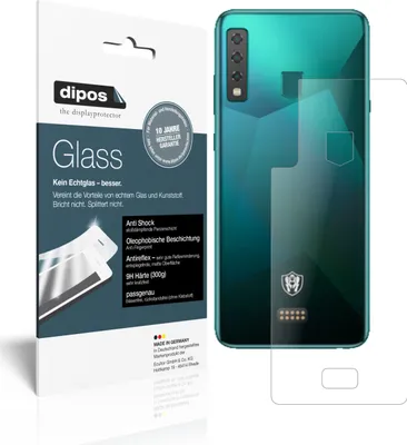 Produktbild von 2x Schutzfolie für HiSense King Kong 6 Rückseite matt - Anti-Shock 9H Folie dipos Glass Kunststoffglas