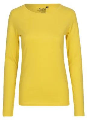 Immagine prodotto di Neutral - Maglietta da donna a maniche lunghe LT2916 (XL) (Giallo)