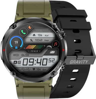 Immagine prodotto di Smartwatch Gravity GT21-7 + cinturino in silicone nero
