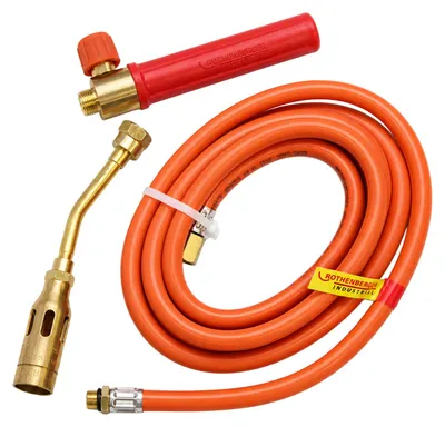 Produktbild von Rothenberger Propan Lötset 30801 – Lötbrenner 1800°C – Schlauch 1,5 m