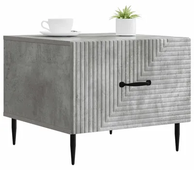 Immagine prodotto di vidaXL Tavolino da salotto grigio cemento 49 x 50 x 40 cm in materiale composito