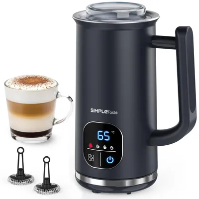 Produktbild von Milchschaumer, elektrisch, 4-in-1, automatische Warm- und Kaltmilchschaumer, Milchwarmer