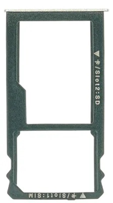 Produktbild von Huawei Mate S Sim Karten Halter Tray Fach, Silber