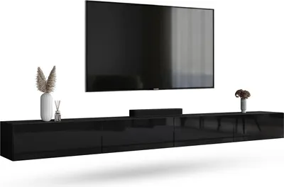 Produktbild von WEST TV Schrank 320 cm Fernsehtisch Sideboard, hängend oder stehend TV Möbel