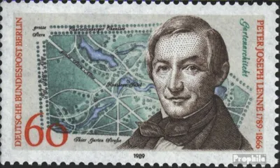 Produktbild von Briefmarken Berlin (West) 1989 Mi 850 (kompl.Ausgabe) postfrisch Lenné