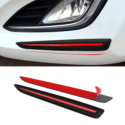 Productafbeelding van Universele Rubber Anti-Botsingssticker Bumperbescherming voor Auto's (2 Stuks)