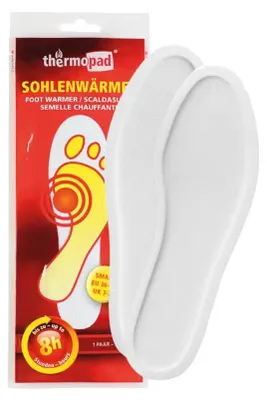 Zdjęcie produktu dla Thermopad 78050, Podkładka do ogrzewania stóp, 45 °C, 8 h, 2 szt., L, 41-45