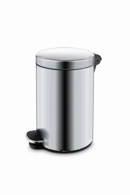 Image de Alda inox Poubelle à pédale 5 litres Poubelle F611B mat