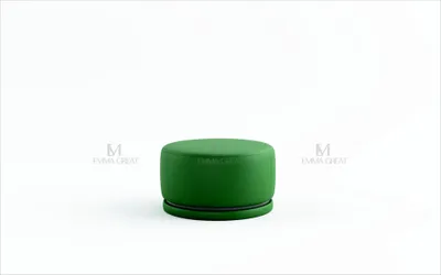 Produktbild von Luxus Hocker Design Wohnzimmer Ottomane Fußhocker Sitz Beistell Leder Modern neu