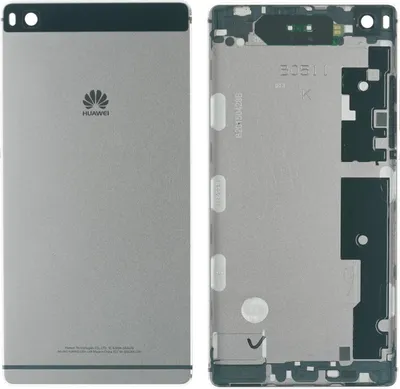 Produktbild von Gehäuse Rückseite für Huawei P8 (GRA-L09), Schwarz