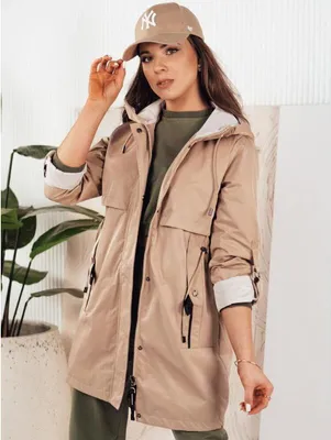 Zdjęcie produktu dla Damska kurtka parka MEROY beżowa L