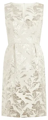 Immagine prodotto di Abito a tubino APART in tessuto jacquard lucido, con scollatura a V
