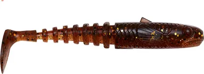 Produktbild von Savage Gear Gobster Shad 5 pcs Motoroil UV 9 cm 9 g Gummiköder