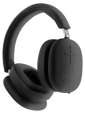 Obrázek produktu pro Bluetoothová sluchátka, bezdrátová, výdrž baterie 50 hodin, potlačení hluku (ANC), černá barva
