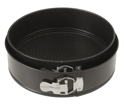 Productafbeelding van Sada van 2 losse cakevormen La Cucina, metaal, 24/26x6,5 cm, zwart