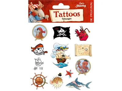 Produktbild von Coppenrath 18648 - Die Spiegelburg - Capt'n Sharky - Tattoos
