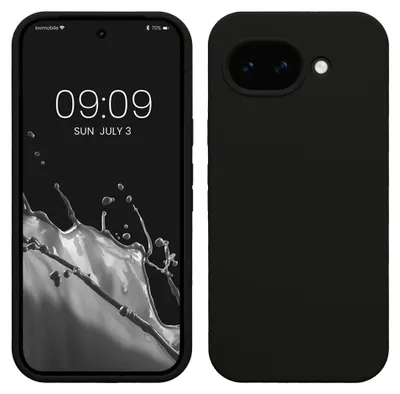 Produktbild von kwmobile Handyhülle für Google Pixel 10a Hülle - Case Silikon - Kabelloses Laden - Schutzhülle Cover in Schwarz