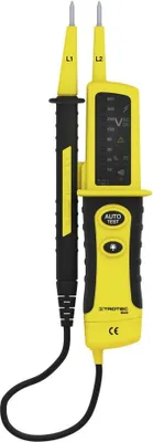 Produktbild von TROTEC Spannungsprüfer BE20 | Spannungsdetektor | Phasenprüfer | Stromprüfer