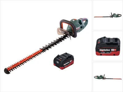 Produktbild von Metabo HS 18 LTX BL 75 Akku Heckenschere 18 V 75 cm Brushless + 1x Akku 5,5 Ah - ohne Ladegerät