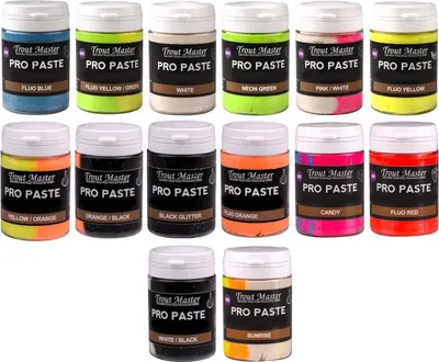 Produktbild von Spro Trout Master Pro Paste Fish | Yellow /Orange