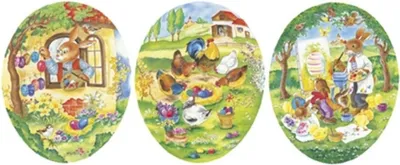 Produktbild von Nestler 11025 Füllei Ostern - Ø 25 cm, bunt sortiert