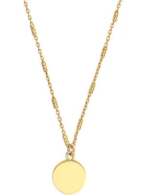 Produktbild von s.Oliver 2032798 Damen Collier Sterling-Silber 925 Gold 45 cm