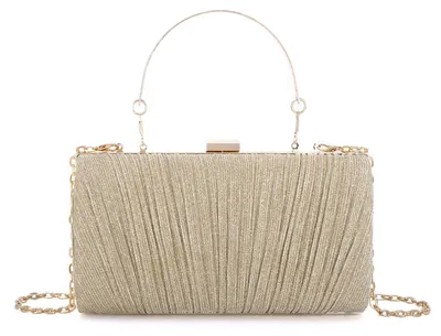 Immagine prodotto di Solidchoice - Pochette a mano per donne, con catena, ideale per occasioni speciali