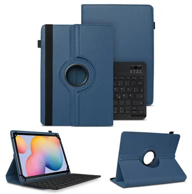 Produktbild von Schutzhülle Tastatur für Xiaomi Pad 7 / 7 Pro Tasche Bluetooth Hülle QWERTZ CaseFarben:Blau
