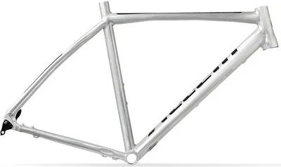 Produktbild von Accent CX-One Aluminium Cyclocross Rahmen, L, Silber-Schwarz