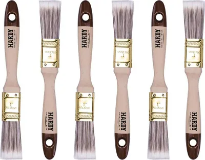 Produktbild von Hardy 6 STK. Flachpinsel-Set 25 mm Serie 45 Lasurpinsel Lackierpinsel